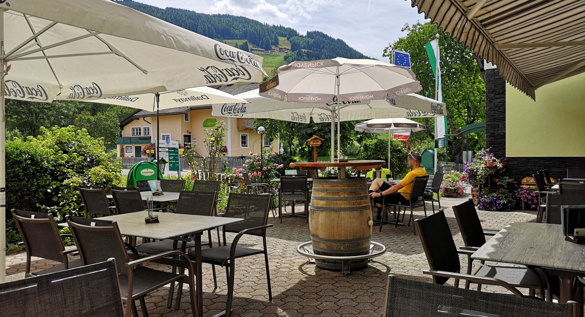 Terrasse Café Hermann, Pichl in Schladming